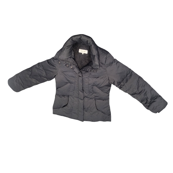 GAP Jackets & Blazers - Calvin Klein Womens Black Puffer Winter Jacket - Size Petite Medium